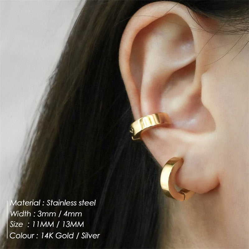 Chunky Gold Ear Cuff