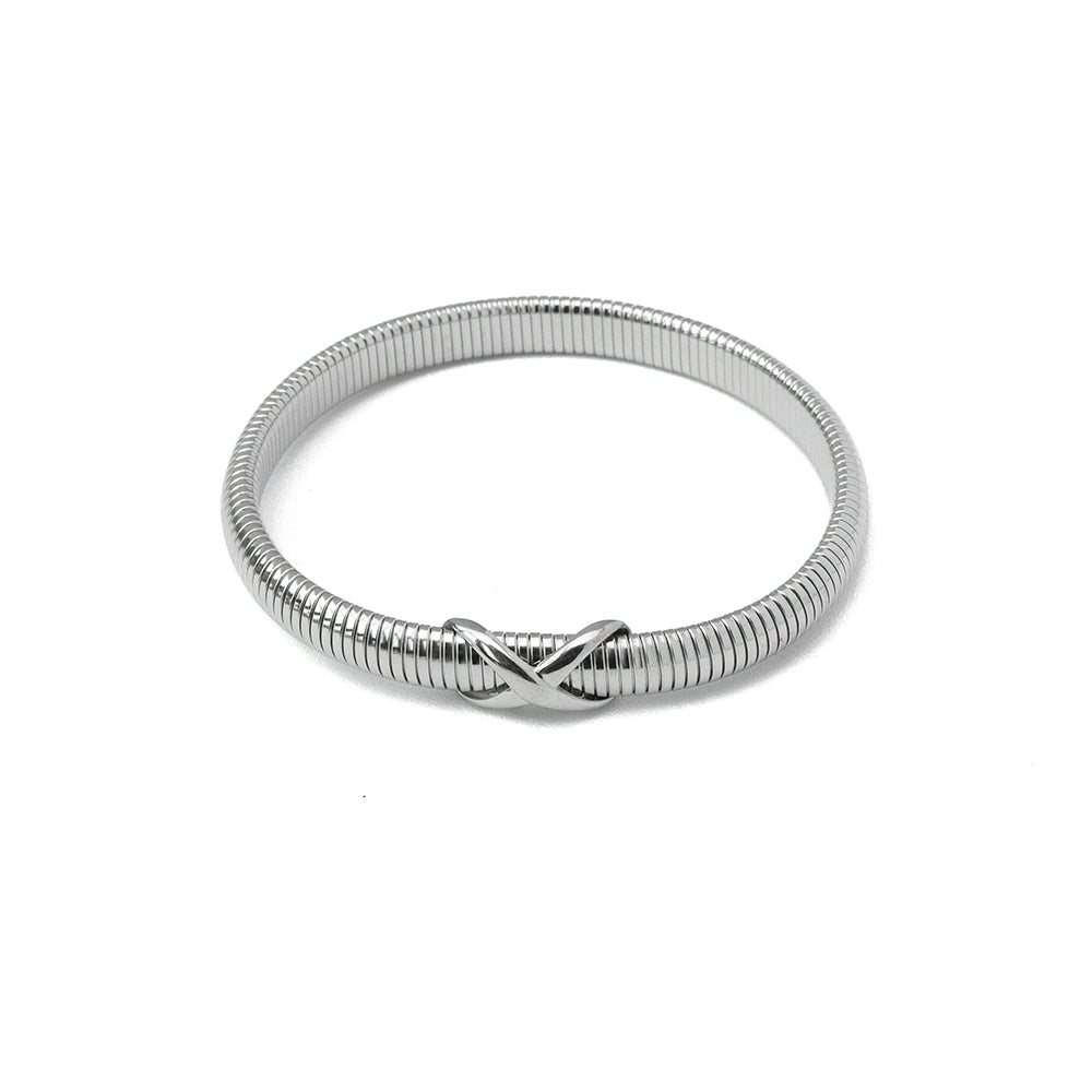 Cross Knot Elasticated Bracelet