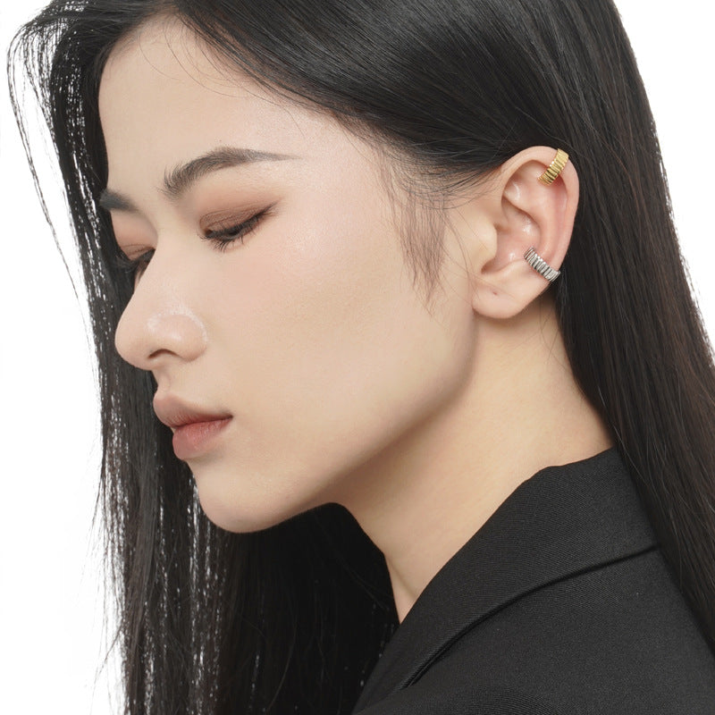 Silver Ear Cuff