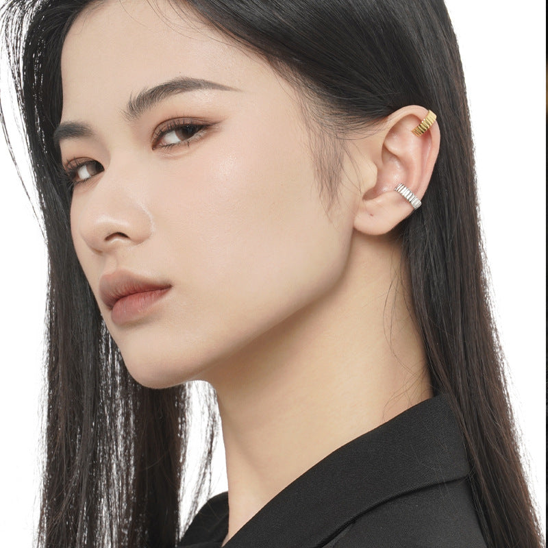 Silver Ear Cuff