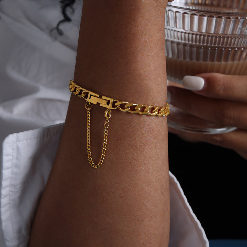 cuban chain bracelet